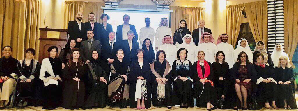 Gruppenfoto der Delegation von Schweizer Businessfrauen in Saudi-Arabien